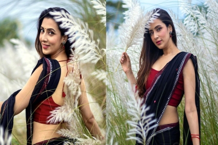 সন্ধ্যা নামার আগে কাশফুলের মাঝে হারালেন মিম