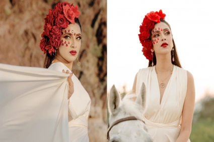 নজরকাড়া লুকে ধরা দিলেন বিদ্যা সিনহা মিম 