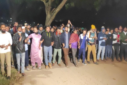 আইনজীবী হত্যার বিচারের দাবিতে জাহাঙ্গীরনগরে বিক্ষোভ মিছিল