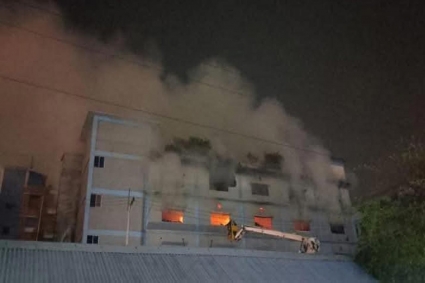 চট্টগ্রাম ইপিজেডে কারখানার আগুন নিয়ন্ত্রণে