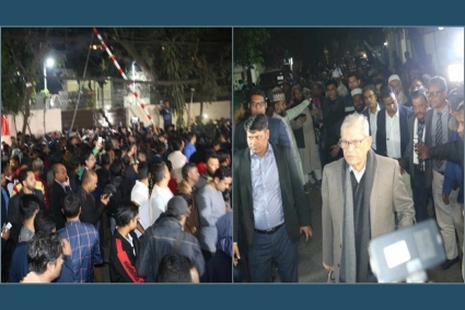 খালেদা জিয়ার লন্ডন যাত্রা, ফিরোজাসহ পথে-পথে নেতাকর্মী