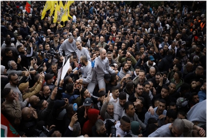 ২০০ ফিলিস্তিনি বন্দিকে মুক্তি দিয়েছে ইসরায়েল