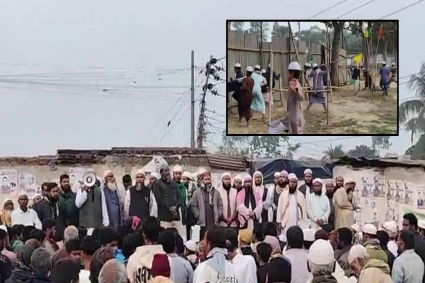 সেই মাঠে নারীদের ফুটবল ম্যাচে বাধা নেই, অনুতপ্ত স্থানীয় আলেমরা