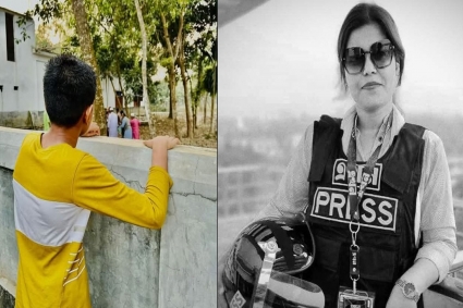 বাবার পর মারা গেলেন মা মেঘের জীবন মেঘময়