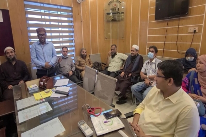 বৈষম্য নিরসনের দাবিতে লক্ষ্মীপুরে চিকিৎসকদের কর্মবিরতি