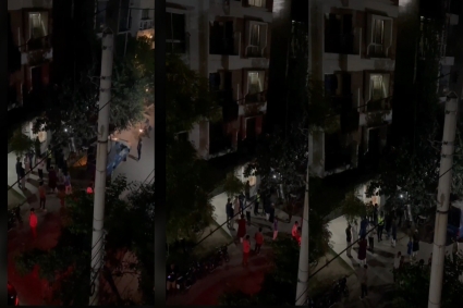 স্বরাষ্ট্র উপদেষ্টা বারণ করার পরপরই ছাত্রদের অভিযান