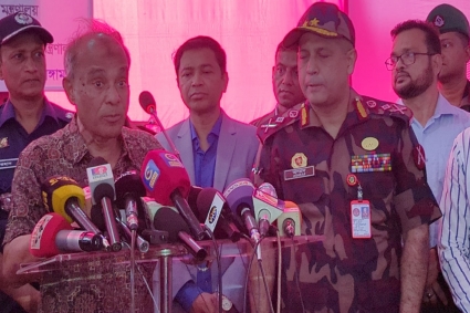 চাঁদাবাজদের ছাড় দেওয়া হবে না : স্বরাষ্ট্র উপদেষ্টা