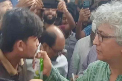 ৫৮ ঘণ্টা পর অনশন ভাঙলেন কুয়েটের শিক্ষার্থীরা