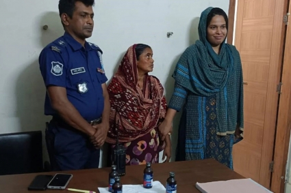 ফরিদপুরে ১৭ মামলার আসামি বিন্দু মাসি গ্রেফতার