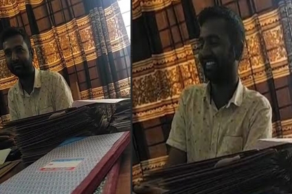 কুড়িগ্রামে বহিরাগত ২ যুবককে দিয়ে অফিস চালান ত্রাণ কর্মকর্তা