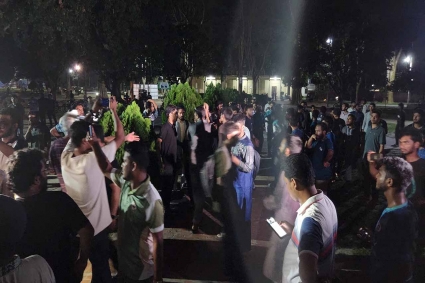 রাবিতে ছাত্রজোট ও শাহবাগবিরোধীদের দফায় দফায় সংঘর্ষ