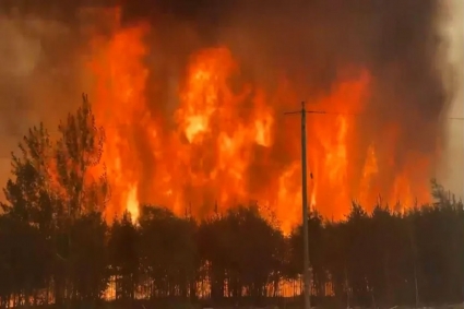 কানাডায় দ্রুত ছড়াচ্ছে দাবানল, সামরিক বিমানে করে সরিয়ে নেয়া হচ্ছে মানুষকে