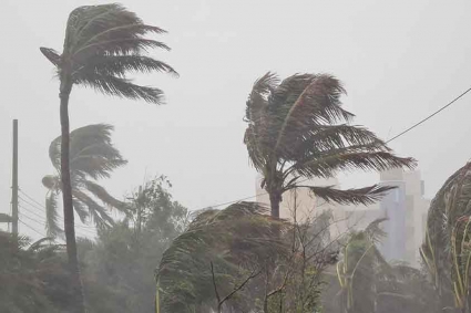 সকালের মধ্যে ১৬ অঞ্চলে ঝড়ের আভাস