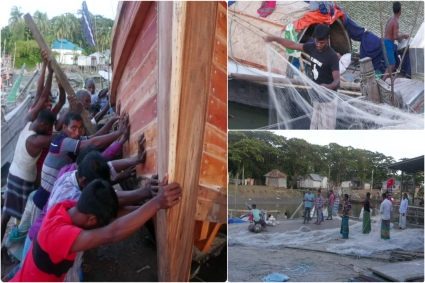 নিষেধাজ্ঞা শেষে খুশি মনে সাগরে ফিরছেন দক্ষিণের জেলেরা