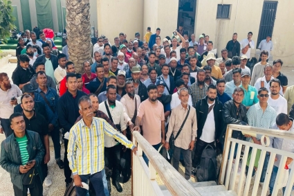 সকালে লিবিয়া থেকে দেশে ফিরছেন ১২৩ বাংলাদেশি