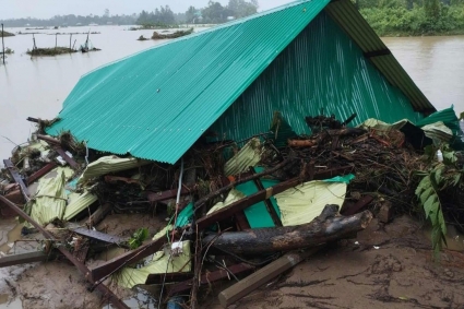 ফেনীতে বন্যা নিয়ন্ত্রণ বাঁধের ৩৬ স্থানে ভাঙন, এবারও ক্ষতি কয়েক কোটি টাকা