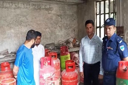 নকল লোগো লাগিয়ে সিলিন্ডার রিফিল, দুই লাখ টাকা জরিমানা