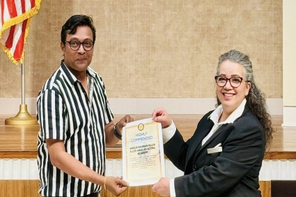 যুক্তরাষ্ট্রে বড় সম্মাননা পেলেন অভিনেতা মিলন