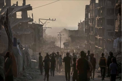 গাজায় নিহত আরও ৬৪, মানবিক সহায়তা নিতে গিয়ে প্রাণ গেল ১৩ জনের