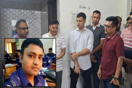 বাঁশ বোঝাই ট্রাকে বাসের ধাক্কা, পুলিশ কর্মকর্তাসহ নিহত ৩