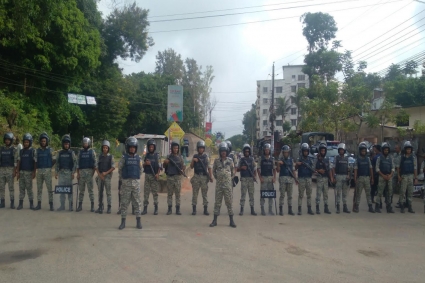 থমথমে খাগড়াছড়ি, ১৪৪ ধারা বলবৎ