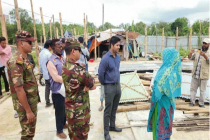 মাস না যেতেই বাঁকখালী নদীতে আবার দখল, উচ্ছেদে কঠোর প্রশাসন