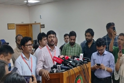 শাপলা প্রতীক না দিলে নিবন্ধন মানবে না এনসিপি