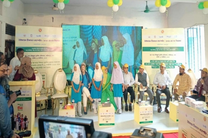 সারাদেশে টাইফয়েড টিকাদান কর্মসূচি শুরু