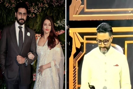 সেরা অভিনেতার পুরস্কার ঐশ্বরিয়াকে উৎসর্গ করলেন অভিষেক