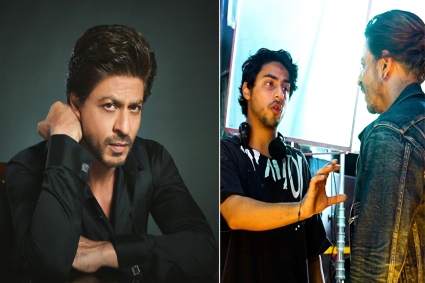 আরিয়ানের নির্দেশে শট দিচ্ছেন বলিউড বাদশাহ