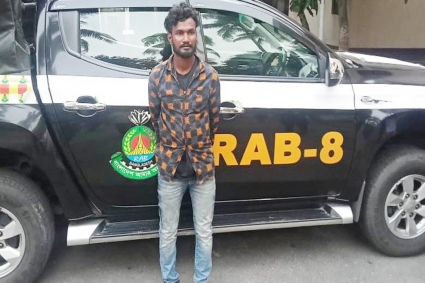 আদাবরে রিপন হত্যা মামলার আসামি ‘কুমির রুবেল’ গ্রেপ্তার