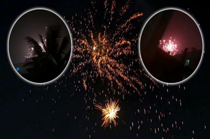 এবারও নিষেধাজ্ঞা অমান্য, বিকট শব্দে পটকা-আতশবাজি ফুটছে ঢাকায়