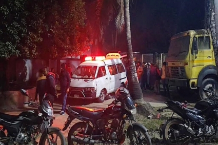 পুকুর থেকে পানি তুলতে গিয়ে গৃহবধূর মৃত্যু