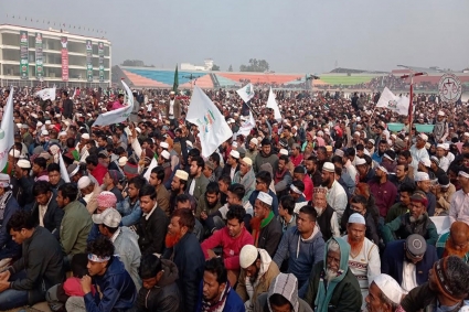 কুষ্টিয়ায় জামায়াতের আমিরের জনসভা, জড়ো হচ্ছেন নেতাকর্মীরা