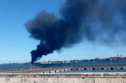 তীব্র জ্বালানি সঙ্কটের মধ্যেই কিউবার তেল শোধনাগারে আগুন