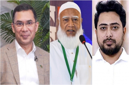 রোববার জামায়াত আমির ও নাহিদ ইসলামের বাসায় যাবেন তারেক রহমান