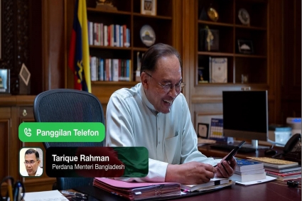 প্রধানমন্ত্রী তারেক রহমানকে মালয়েশিয়া সফরের আমন্ত্রণ আনোয়ার ইব্রাহিমের