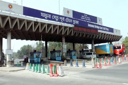 যমুনাসেতু দিয়ে এক দিনে ৪৭ হাজার যানবাহন পারাপার