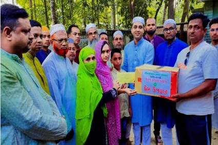 শ্যামনগরে নিহত বিএনপি নেতা অলিউল্লাহর পরিবারে প্রধানমন্ত্রীর ঈদ উপহার