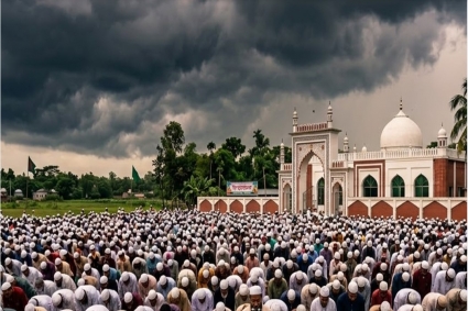 ঈদের দিন কালবৈশাখী ঝড়ের শঙ্কা, ঈদ জামাতের সময় হতে পারে বৃষ্টি