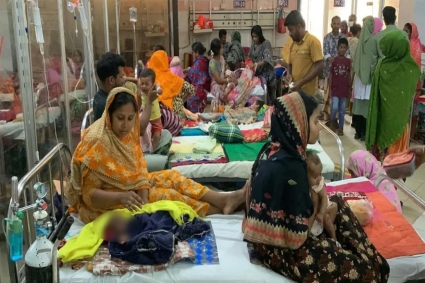 হামের উপসর্গ নিয়ে রাজশাহী মেডিকেলে মারা যাওয়া শিশুর সংখ্যা বেড়ে ৫০