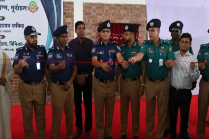 পূর্বাচল নতুন শহর প্রকল্পের নিরাপত্তায় চালু হলো ‘বরকাউ পুলিশ ক্যাম্প’