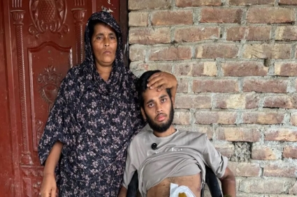 দালালের ফাঁদে ইরান যাত্রা : গুলির ক্ষত নিয়ে দেশে ফিরলেন রাজবাড়ীর শান্ত