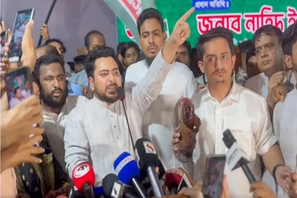 এই বোমা বিস্ফোরণ প্রশাসনের সহায়তায় হয়েছে : নাহিদ ইসলাম