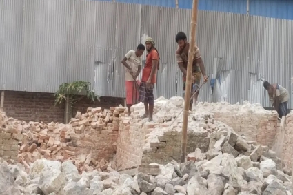 চুনা কারখানার অবৈধ গ্যাস সংযোগ বিছিন্ন তিতাসের