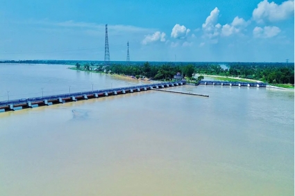 তিস্তার পানি কমে বিপৎসীমার ১০ সেন্টিমিটার নিচে