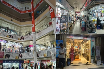 নির্ধারিত সময়ের পরও খোলা দোকানপাট ও শপিং মল