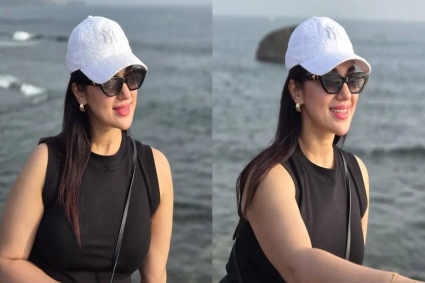 সাত সকালে নজর কাড়ল অপুর ‘আউটফিট’