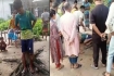 চোর সন্দেহে গাছে বেঁধে মায়ের সামনে ছেলেকে বেধড়ক মারধর
